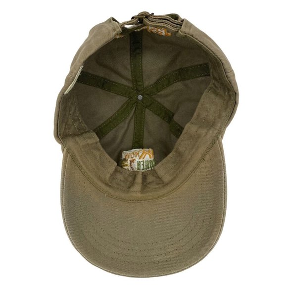 Budweiser Hat Know When To Say When Khaki Adjustable Lightly Distressed Cap - Picture 7 of 9